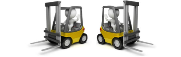 การใช้รถยก (Fork Lift)