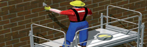 ความปลอดภัยในการทำงานนั่งร้าน